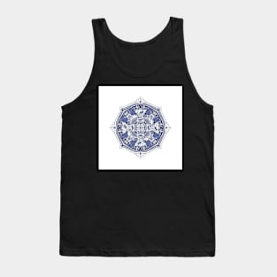 Blue Monarchs Tank Top